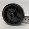 Ruedas de PP Blancas, Polea de Rueda Única de Nylon, Accesorios de Rueda Direccional Universal, Rueda Pequeña de 25 mm, Ruedas para Muebles de 1/2/3 Pulgadas