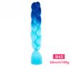 Xuchang en stock, trenza de doble color, trenza jumbo, peluca africana, trenza sucia, trenza degradada, cabello, venta al por mayor