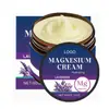 Crema Corporal de Magnesio Hidratante Transfronteriza, Hidratante Suave, Nutritiva, Suavizante y Calmante de la Piel, Crema de Cuidado Hidratante de Lavanda, Oem