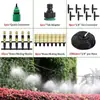 Juego de Boquillas Universales de Cobre Atomizadoras para Riego, Refrigeración, Humidificación y Riego Automático de Flores con Boquillas Atomizadoras Ajustables