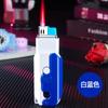 Encendedor inflable a prueba de viento de juguete de rábano moderno, plegable retráctil, personalidad genial, encendedor de cigarrillos para chicas ins