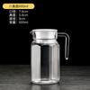 Hervidor de Agua Fría Acrílico para PC Hervidor de Agua Fría de Plástico Octogonal Rayado Hervidor de Jugo Resistente a las Caídas Hervidor de Vino Hervidor de Bebidas Transparente