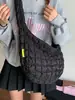 Bolsa Casual Fashionável de Grande Capacidade Transfronteiriça 2025 Nova Versátil Fashionável Bolsa de Ombro Transversal Versátil Bolsa Dumpling