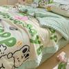 Colcha de algodão puro para jardim de infância, verão, infantil, verão, colcha fresca, ar condicionado, colcha lavável à máquina, colcha fina simples