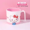 Hellokitty Melamina Vajilla Infantil Mesa para Niños Hogar Anticaídas y Antiescaldado Taza de Agua Linda Plato para Bebé Bol de Arroz Juego de Cuchara