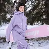 Chaqueta de Esquí Supreme 2026 para Mujer, Impermeable 3L Acolchada Profesional para Snowboard, Ajuste Holgado Estilo Americano Abrigo de Hombre, Equipo Resistente al Frío