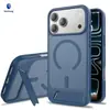 Nueva Funda para Teléfono Móvil Amazon Apple 18Pm, Anticaída, Soporte Integrado, Funda Protectora Magnética Dos en Uno 17Promax