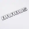 Adequado para modificação de logo de carro Mercedes-Benz BRABUS elfo Nº 1 Nº 3 personalidade Babos logo de cauda de velocidade adesivo para carroceria do carro