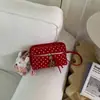 Bolso Pequeño Cuadrado de Moda para Verano 2026 Nuevo Versátil Bolso de Hombro Cruzado para Mujer Bolso de Mano de Lunares de Nicho