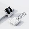 Batería Externa Mayorista Transfronteriza 20000mAh Mini Batería Externa Compartida con Cable Integrado, Fuente de Alimentación Móvil de Gran Capacidad con Logo Impreso