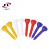 Venta Directa de Fábrica de Tees de Golf con Forma de Copa, Tees de Golf Hechos de Plástico de Alta Calidad, Disponibles en Múltiples Colores