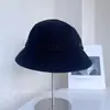 Moda Coreana Destaca Sombrero de Pescador Cálido para Mujer en Invierno, Elegante Sombrero de Cubo Versátil, Tendencia de Sombrero de Cubo Simple y Elegante Resistente al Frío