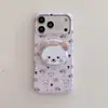 Elefante Pequeño Floral Estilo Coreano Adecuado para Funda de Teléfono iPhone 18promax Lindo Manzana 17 Soporte Magnético 16 Soporte 15