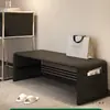 Banqueta de Cambio de Zapatos de Lujo Ligero para Entrada de Casa, Zapatero Integrado, Banco Largo de Gama Alta para Sentarse al Pie de la Cama