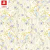 Tecido de Algodão Estampado com 60 Fios, Design Fresco e Floral, Adequado para Vestidos, Camisas e Bolsas de Mulheres e Crianças, em Estoque
