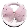 Faixa de Cabelo de Pérola da Moda Acessórios de Cabelo para Crianças Pequenas-Elegante Faixa de Cabelo com Véu de Renda Acessórios de Vestuário Acessórios de Bolsa