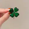 Broche de Novo Estilo Transfronteiriço, Corsage Colorido para Mulheres, Alfinete Exquisito, Estilo Retrô Europeu e Americano, Acessório para Terno, Joia Anti-Exposição