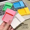 Conjunto de Pá de Contas Tie-Dye para Chocolate com Tampa Reutilizável, Ferramentas de Contas Tie-Dye, Contas Suaves para DIY sem Grudar, Contas de 2,66 mm, Item Popular