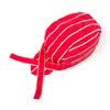 Chapéu de Chef para Equipe de Catering Turbante Chapéu de Trabalho Homens e Mulheres Restaurante Ocidental Garçom Japonês Chapéu de Pirata Chapéu Baotou Coreano
