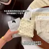 Ropa interior de cintura media antibacteriana de algodón puro jacquard de 40 unidades para mujer, bragas de algodón puro con entrepierna de algodón puro.
