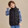 Duck Duck 2026 Otoño/Invierno Nuevo Chaleco de Plumas para Niños y Niñas, Chaleco Cálido, Chaleco de Plumas a la Moda para Niños Mayores
