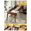 Mesa Doméstica Mesa de Caligrafia Novo Estilo Chinês Mesa de Sinologia para Caligrafia e Pintura Mesa de Aprendizado para Pincel Caneta Caracteres Sala de Estar Varanda Mesa de Escrita Mesa