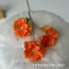 Floristería de Simulación de Boda Naranja Material de Flores Naranja Naranja Tema Arreglo de Lugar de Boda Hotel Arreglo de Flores de Plástico