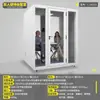 Armazém à prova de som para transmissão ao vivo interno sala silenciosa para competição elétrica escritório interno cabine telefônica estúdio de gravação sala de estudo em casa móvel