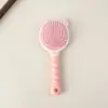 Nova Pente de Almofada de Ar Desenho Animado Fofo Massagem no Couro Cabeludo Portátil Pente Suavizante para Meninas Cabelo Longo Pente de Estilização de Cabelo com Almofada de Ar Venda por Atacado
