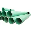 Tubos compostos reforçados com fibra de vidro para esgoto municipal, abastecimento de água e drenagem, tubos de engenharia de alta resistência para transporte de água da chuva urbana e rural