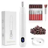 Pulidor de Uñas, Set de Herramientas para Remover Esmalte y Manicura, Pulidor de Uñas Portátil Recargable, Lima Eléctrica para Uñas