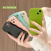Ins Capa de Celular Onda Grande para OPPOA55 RENO8PRO Líquido Novo FindX3 Feminina A32/A93 Conjunto