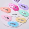 Presilha de Cabelo Nuvem Ondulada Colorida, Grampo Doce para Franja e Cabelo Lateral, Presilha para a Parte de Trás da Cabeça, Material da Base da Presilha