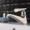 Torneira de pia de água fria única em aço inoxidável 304, torneira de lavatório em aço inoxidável, torneira de água fria única