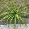 Planta verde artificial, 15 piezas, césped persa extragrande, hilera alargada, césped verde, boda, hotel, paisajismo, ingeniería, decoración suave para el hogar