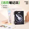 Caderno Logotipo Personalizado Escolar Promocional Publicitário A5 Capa Mole Estilo Ins Estrela de Animação Caderno de Folhas Soltas Destacável