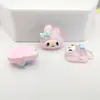Muñeca Sanrio Transparente Linda Accesorios de Resina diy Pinza para Agarrar Material para Tocado Hebilla de Zapato Parche para Taza de Agua Carcasa de Teléfono Móvil