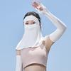 Mascarilla Transpirable de Cara Completa con Protección Solar Anti-ultravioleta Sombrilla Deportes al Aire Libre Montañismo Protección de Cuello Mascarilla Protectora Solar para Ciclismo