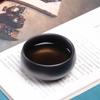 Taza de té de cerámica japonesa tosca hecha a mano, taza de degustación, taza de té de cerámica kung fu, taza de té de cambio de horno, taza fragante, taza maestra, taza de té pequeña, tazón de té