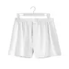 Cueca Boxer Masculina de Algodão de Fibra Longa de Xinjiang Algodão Penteado Corte Grande Cor Sólida Calça de Quatro Cantos Virilha Antibacteriana Virilha Respirável Calça de Casa