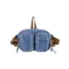 Bolso de Pecho Multibolsillos Estilo Coreano para Hombre 2025 Nuevo Bolso de Hombro Deportivo y de Ocio de Gran Capacidad Bolso Cruzado Bolso de Cintura Portátil para Mujer