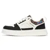 Zapatos de Hombre de Caña Baja con Cordones de Moda, Estilo Cuatro Estaciones, Zapatos Casuales para Estudiantes, Zapatos Deportivos Blancos, Tenis Nuevos con Bloques de Color