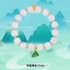 2026 Nuevo Modelo Festival del Bote del Dragón Pulsera de Cuerda Colorida Joyería Aleación Zongzi Bebé Tejido Pareja Pulsera de Hilo de Colores Venta al por Mayor