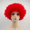 Peruca de Palhaço Afro Reunião Esportiva Escolar Atividades de Jardim de Infância Casamento Show de Feriado Materiais de Performance