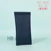 Bolsa de couro para óculos de alta qualidade com fecho automático de mola bolsa para óculos de sol bolsa de armazenamento fashion bolsa para óculos de sol com chapa de aço