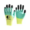 Guantes, protección laboral, nitrilo, para trabajos de construcción, recubiertos de goma, látex, engrosados, resistentes al desgaste, antideslizantes, guantes de protección laboral al por mayor