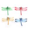 Libélula de Simulación Plástico Libélula Falsa Accesorios de Fotografía Decoración Animal Insecto Imán Pegatina para Refrigerador Mariposa