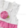 Roupas infantis de comércio exterior, roupas de bebê, roupas de pum, forro de algodão puro, roupas de lebre para recém-nascidos, colete sem mangas, macacão de verão