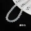 8-10 # Cuentas Planas de Cristal para Pulsera Hecha a Mano DIY Accesorios de Joyería Materiales Porcelana y Jade Cuentas Sueltas Fabricante Mayorista