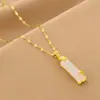 Colar transfronteiriço novo em aço titânio joia feminina moda personalidade simples venda quente joia de corrente para clavícula feminina colar criativo